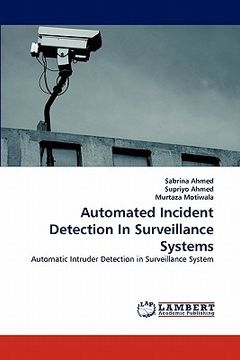 portada automated incident detection in surveillance systems (en Inglés)