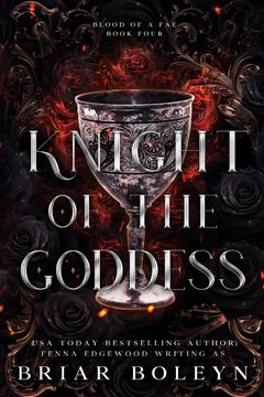 portada Knight of the Goddess: A Dark fae Fantasy Romance (Blood of a Fae 4) (en Inglés)