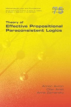 portada Theory of Effective Propositional Paraconsistent Logics (en Inglés)