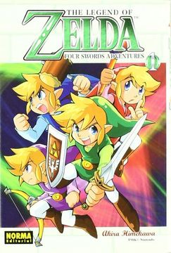 portada Legend of Zelda 8: Four Swords Adventures