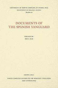 portada Documents of the Spanish Vanguard (North Carolina Studies in the Romance Languages and Literatures)