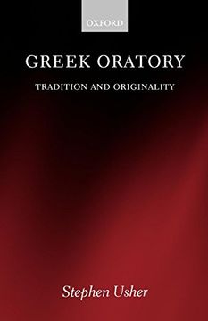 portada Greek Oratory: Tradition and Originality (en Inglés)