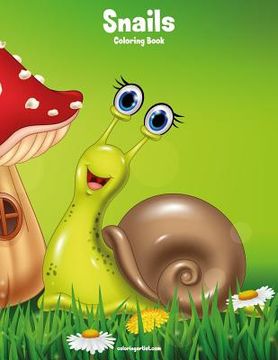 portada Snails Coloring Book 1 (en Inglés)