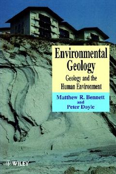 portada environmental geology: geology and the human environment (en Inglés)