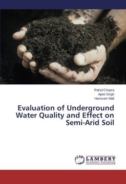 portada Evaluation of Underground Water Quality and Effect on Semi-Arid Soil