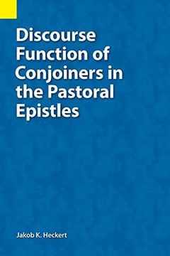 portada Discourse Function of Conjoiners in the Pastoral Epistles (en Inglés)