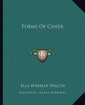 portada poems of cheer (en Inglés)