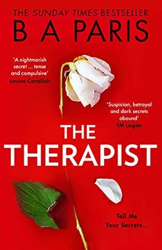 portada The Therapist: From the Sunday Times Bestselling Author of Books Like Behind Closed Doors Comes the Most Gripping Psychological Thriller of 2021! (en Inglés)