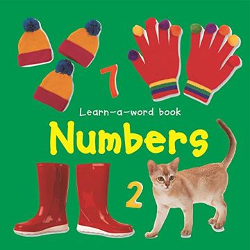 portada Learn-A-Word Book: Numbers (en Inglés)