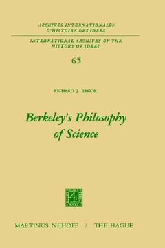 portada berkeley s philosophy of science (en Inglés)