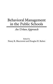 portada Behavioral Management in the Public Schools: An Urban Approach (en Inglés)