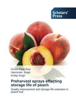portada Preharvest Sprays Effecting Storage Life of Peach