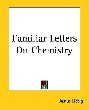 portada familiar letters on chemistry (en Inglés)
