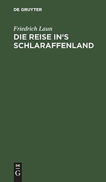 portada Die Reise In's Schlaraffenland (en Alemán)