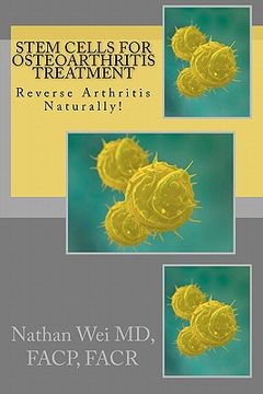 portada stem cells for osteoarthritis treatment (en Inglés)