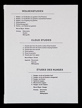 portada Helmut Volter: Cloud Studies [Hardcover ] (in German)