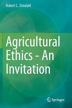 portada Agricultural Ethics - An Invitation (en Inglés)
