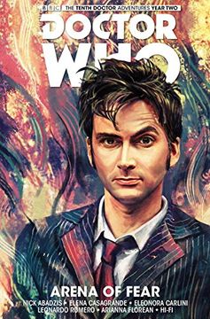 portada Doctor Who: The Tenth Doctor Volume 5 - Arena of Fear (Doctor who new Adventures) (en Inglés)