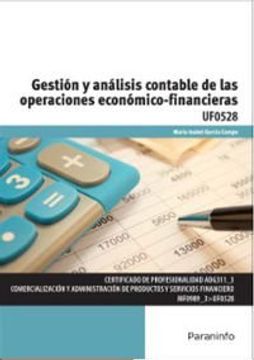 portada Gestión Y Análisis Contable De Las Operaciones Económico-Financieras (Cp - Certificado Profesionalidad)