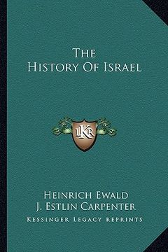 portada the history of israel