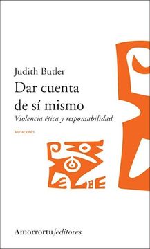 portada Dar Cuenta de si Mismo (in Spanish)
