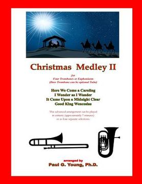 portada Christmas Medley II: for Four Trombones or Euphoniums and Tuba (in English)