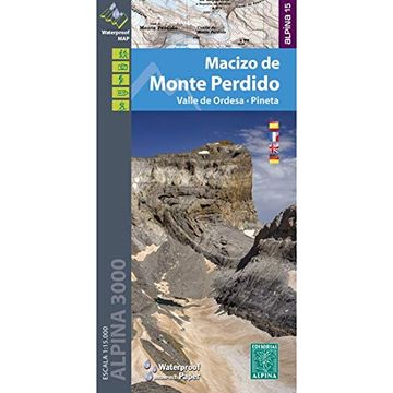 portada Macizo de Monte Perdido (Editorial Alpina) (in English)