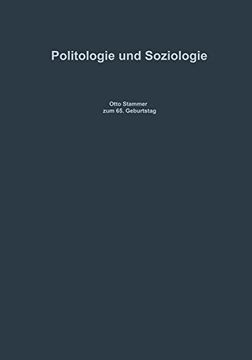 portada Politologie Und Soziologie: Otto Stammer Zum 65. Geburtstag
