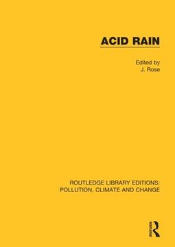 portada Acid Rain (Routledge Library Editions: Pollution, Climate and Change) [Soft Cover ] (en Inglés)