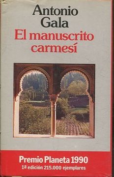 portada EL MANUSCRITO CARMESI.