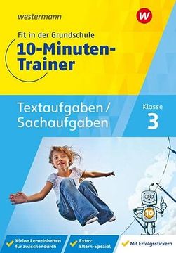 portada Fit in der Grundschule - 10-Minuten-Trainer. Textaufgaben/Sachaufgaben (en Alemán)