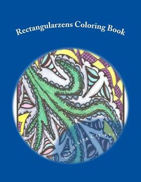 portada Rectangularzens: Adult Coloring Book (en Inglés)