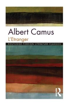 portada L'etranger (Routledge Foreign Literature Classics) (in English)