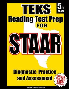 portada TEKS 5th Grade Reading Test Prep for STAAR (en Inglés)
