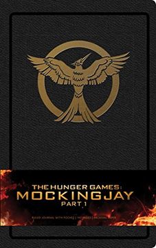 portada Hunger Games: Mockingjay Part 1 Hardcover Ruled Journal (Hardback) 