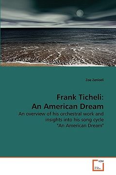 portada frank ticheli: an american dream (en Inglés)