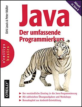 portada Java - der Umfassende Programmierkurs (en Alemán)