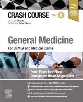 portada Crash Course General Medicine: For Ukmla and Medical Exams (en Inglés)