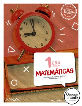portada Matemáticas 1. Trimestres (in Spanish)