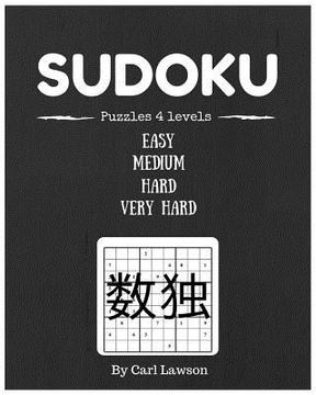 portada Sudoku Puzzle 4 Levels: 200 puzzle 4 levels of difficulty (easy, medium, hard, very hard)sudoku puzzle book for adults and kids (sudoku puzzle