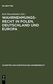 portada Wahrnehmungsrecht in Polen, Deutschland und Europa: Intergu-Tagung 2005 (en Alemán)