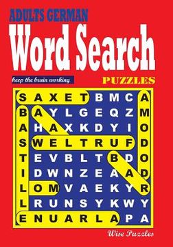portada Adults German Word Search Puzzles (en Alemán)