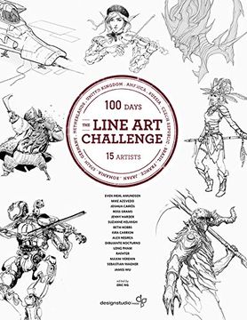 portada The Line art Challenge: 100 Sketches for 100 Days 