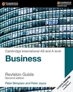 portada Cambridge International AS and A Level Business Revision Guide