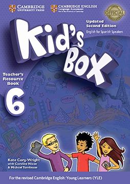 portada Kid's Box Level 6 Teacher's Resource Book with Audio CDs (2) Updated English for Spanish Speakers (en Inglés)