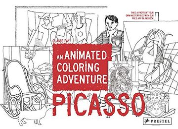 portada Picasso: An Animated Coloring Adventure (en Inglés)