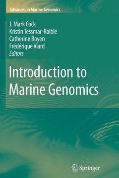 portada introduction to marine genomics (en Inglés)