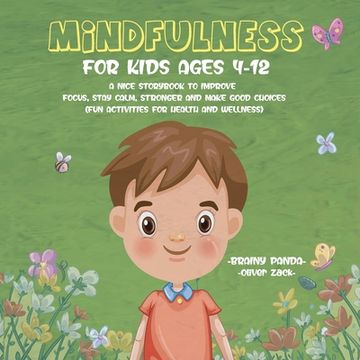 portada Mindfulness for Kids Ages 4-12 (en Inglés)