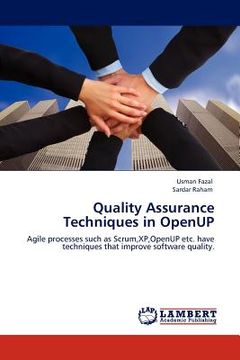 portada quality assurance techniques in openup (en Inglés)