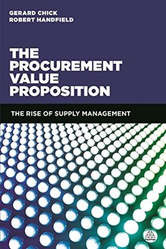 portada The Procurement Value Proposition: The Rise of Supply Management (en Inglés)